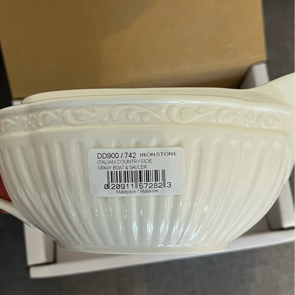 Mikasa Italian Countryside 2-piece Gravy Set - Picture 2 of 4